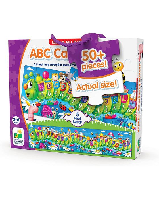 The Learning Journey Long and Tall Puzzles ABC Caterpillar - Kidstuff