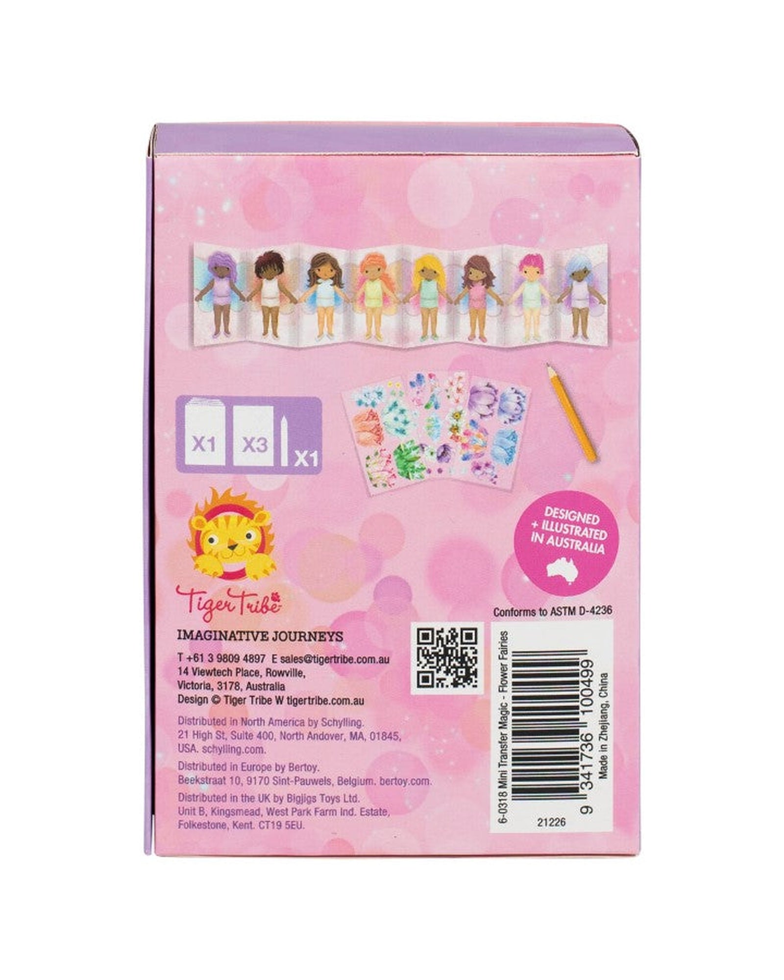 Tiger Tribe Mini Transfer Magic Flower Fairies