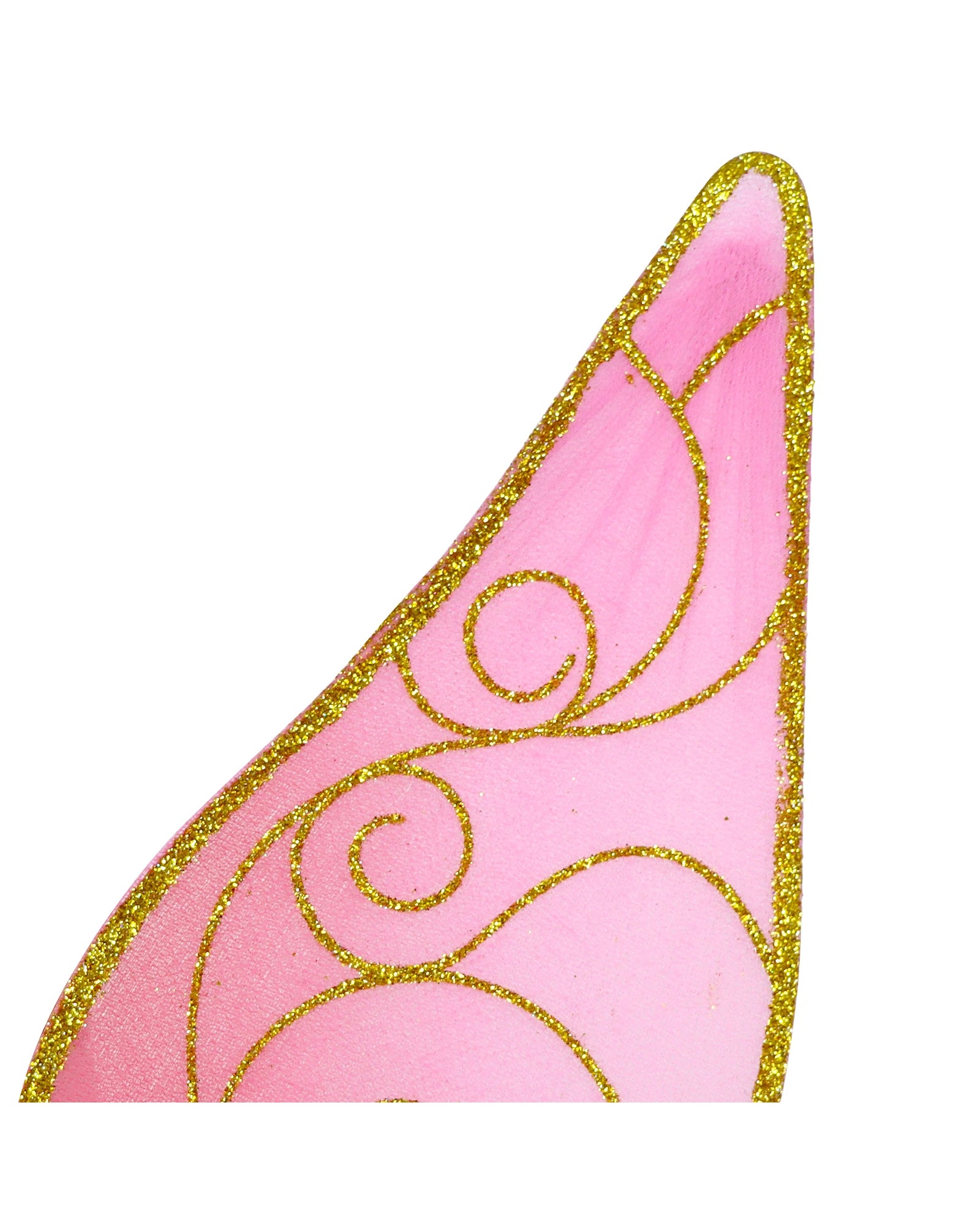 Pink Poppy Butterfly Ballet Pink and Gold Sparkle Wire Wings