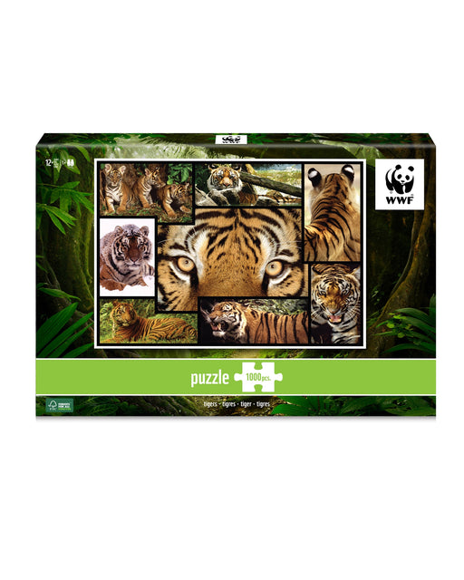 WWF 1000 piece puzzle Tigers