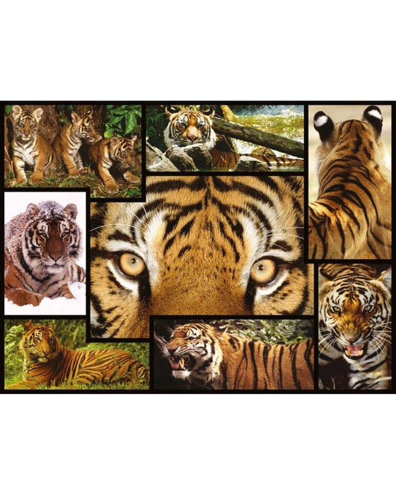 WWF 1000 piece puzzle Tigers