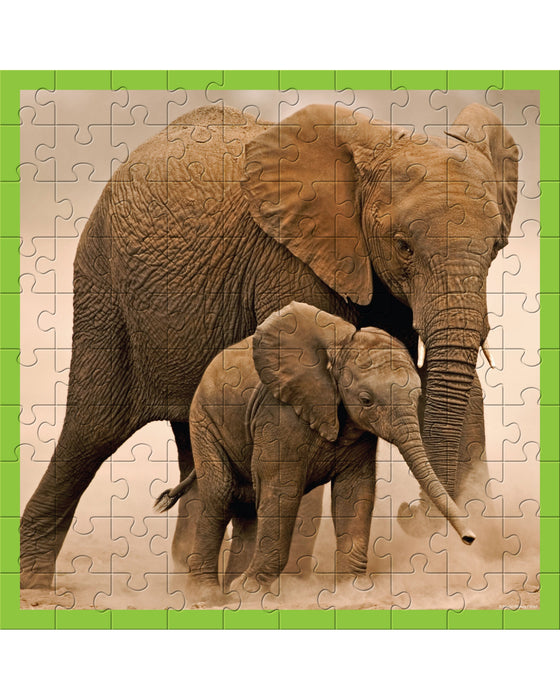 WWF 100PC Puzzles Baby Elephant