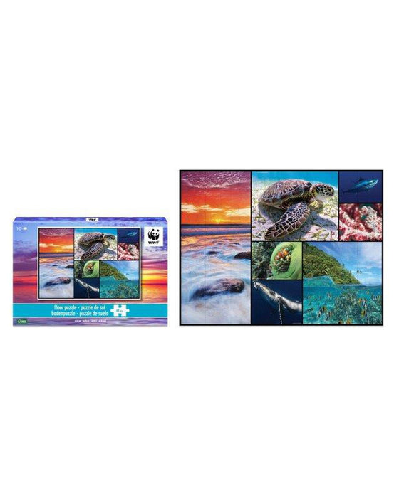 WWF Animal 48 pc floor puzzle Oceans