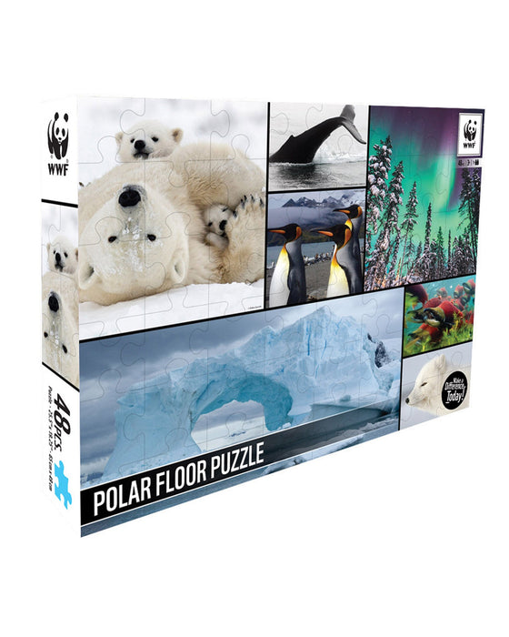 WWF 48PC Floor Puzzle Polar
