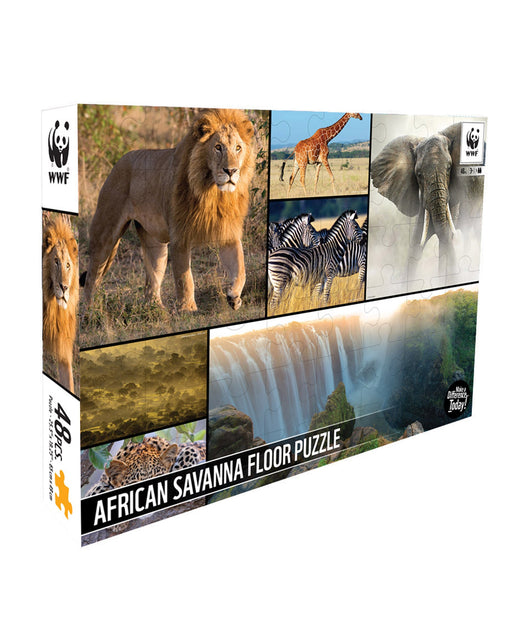 WWF Animal 48 pc floor puzzle Africa