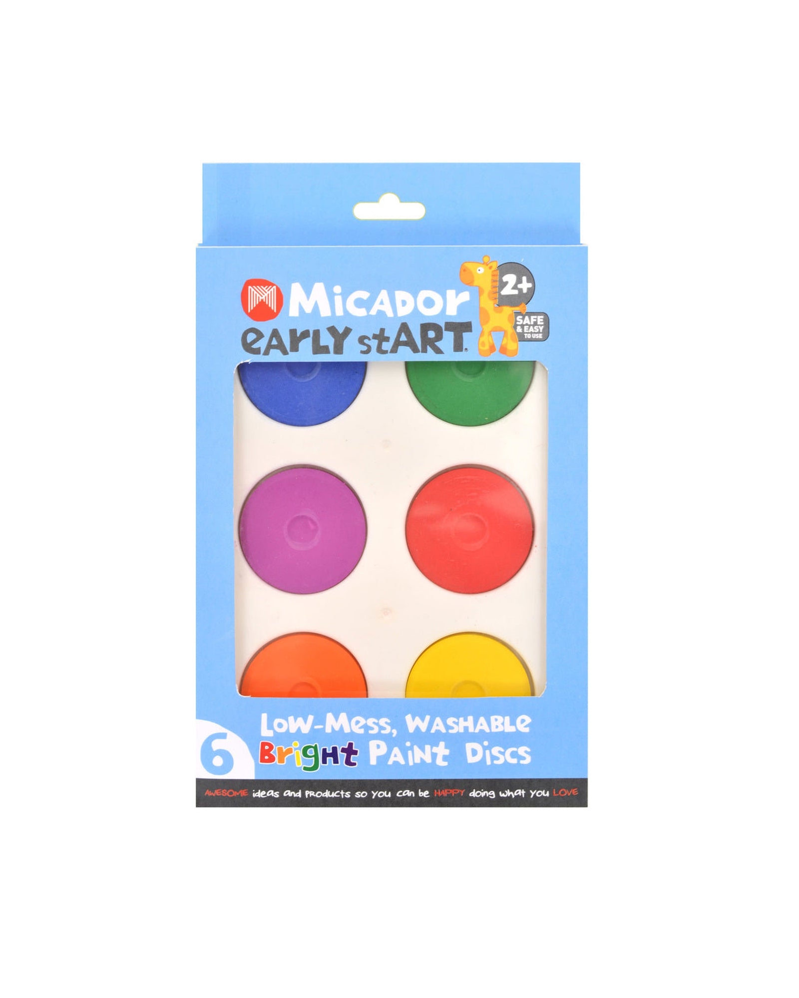 early stART Washable Bright Paint Discs
