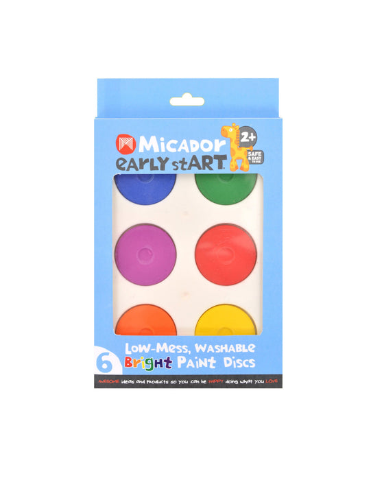 early stART Washable Bright Paint Discs