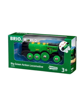 Brio Big Green Action Locomotive
