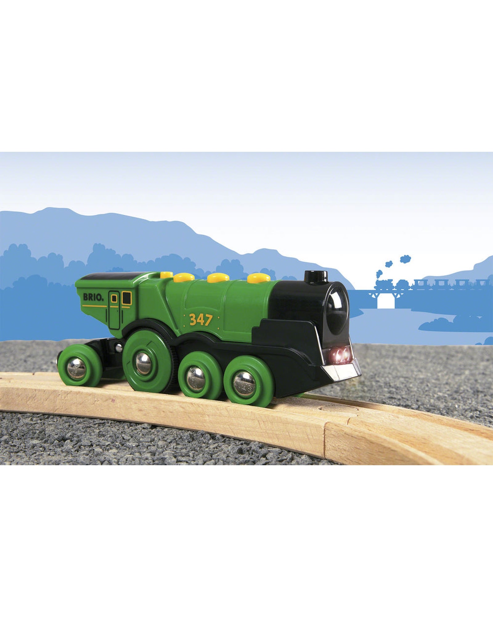 Brio Big Green Action Locomotive
