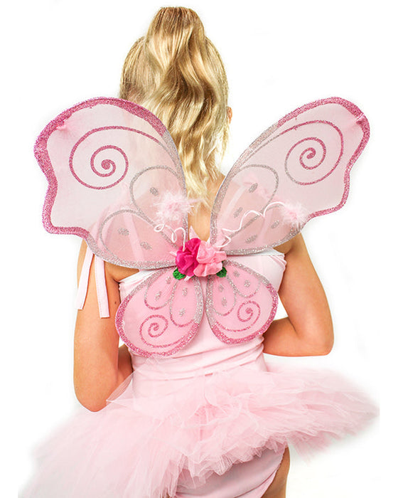 Fairy Girls Fairy Wings Light Pink