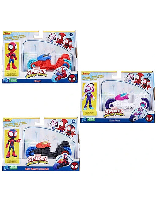 Spidey and His Amazing Friends Motorcycle - Assorted