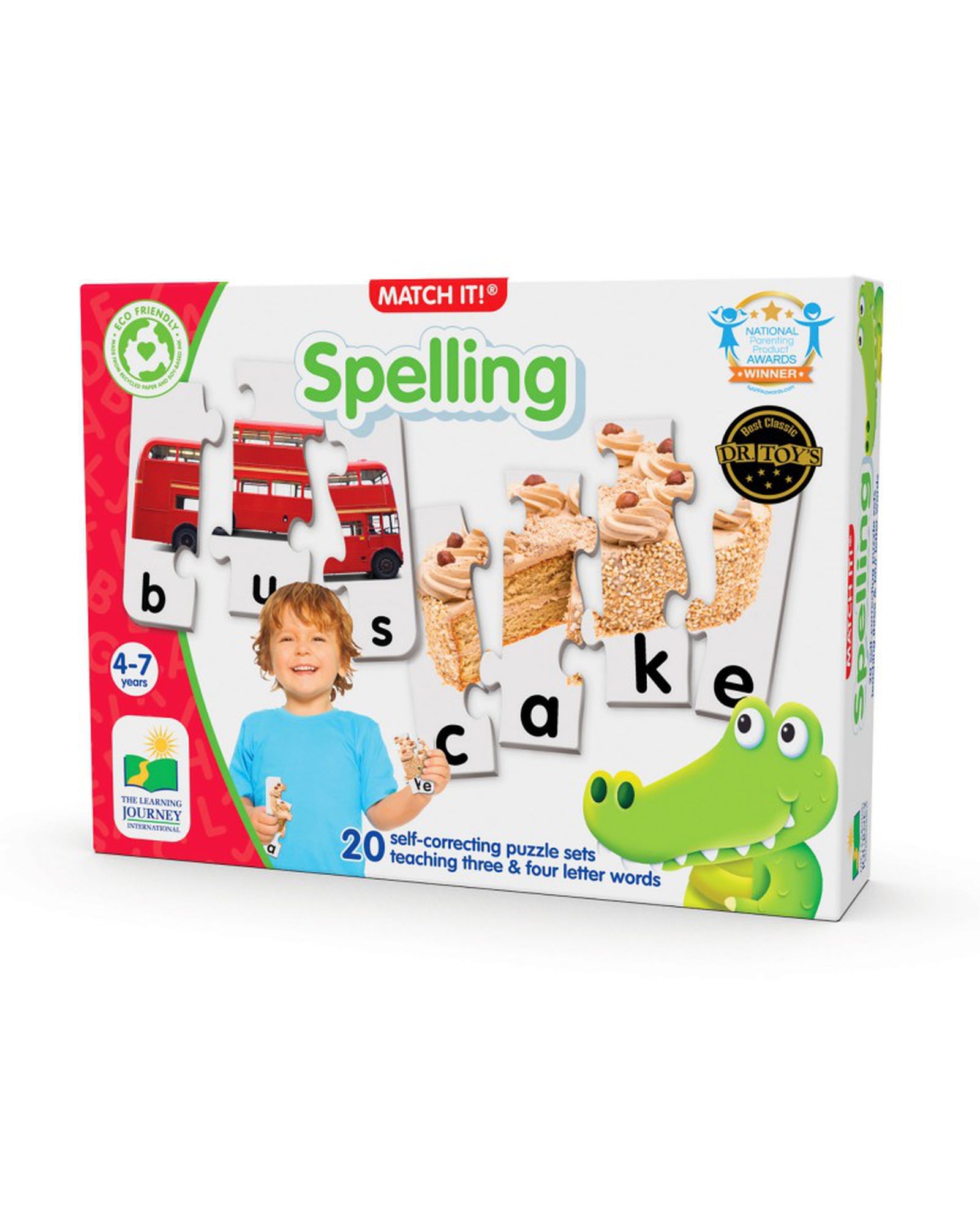 The Learning Journey Match It Spelling - Kidstuff