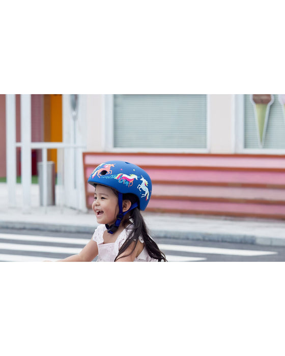 Micro Kids Helmet Unicorn Medium