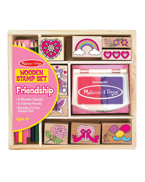 Melissa Doug Friendship Stamp Set