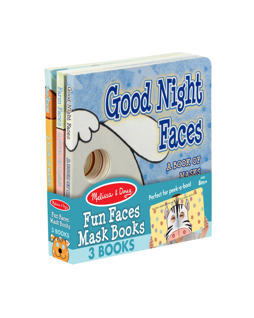 Melissa Doug Fun Faces Mask Book Bundle 3PK