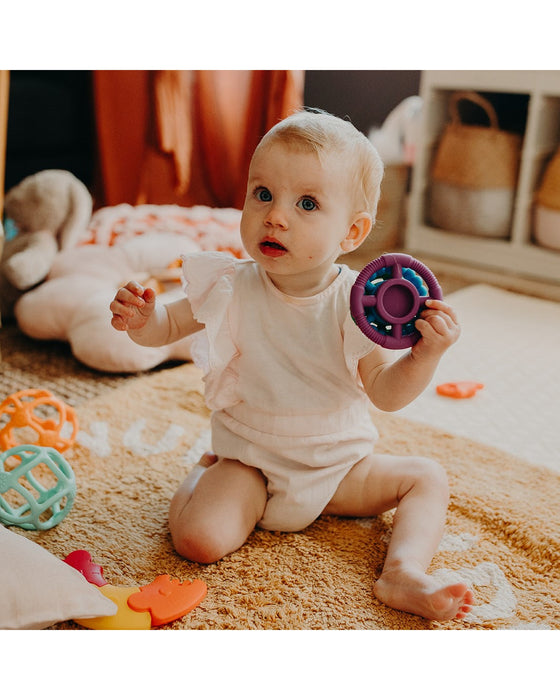 Jellystone Rainbow Stacker Teether And Toy