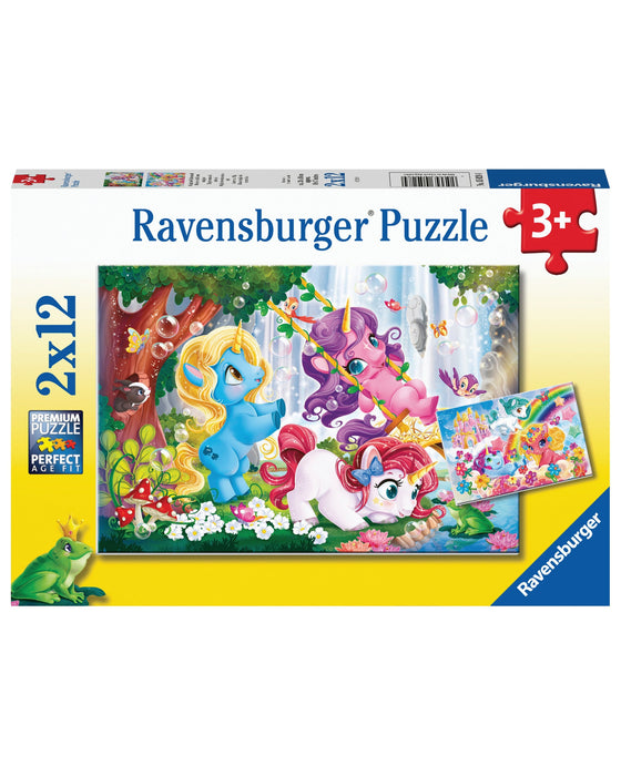 Ravensburger Unicorns at Play 2x12pc