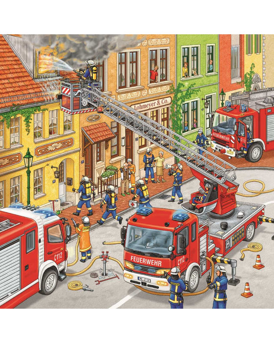 Ravensburger Fire Brigade Run Puzzle 3x49pc