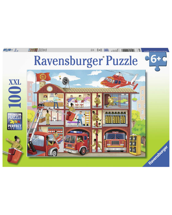 Ravensburger Firehouse Frenzy Puzzle 100pc
