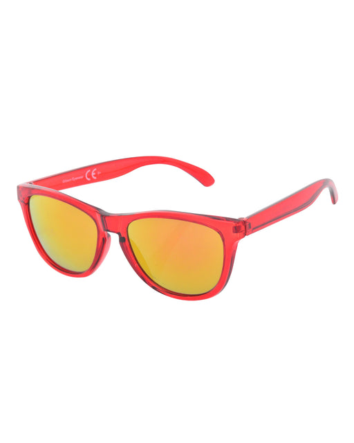 Freckles Retro Red With Mirrored Lens B