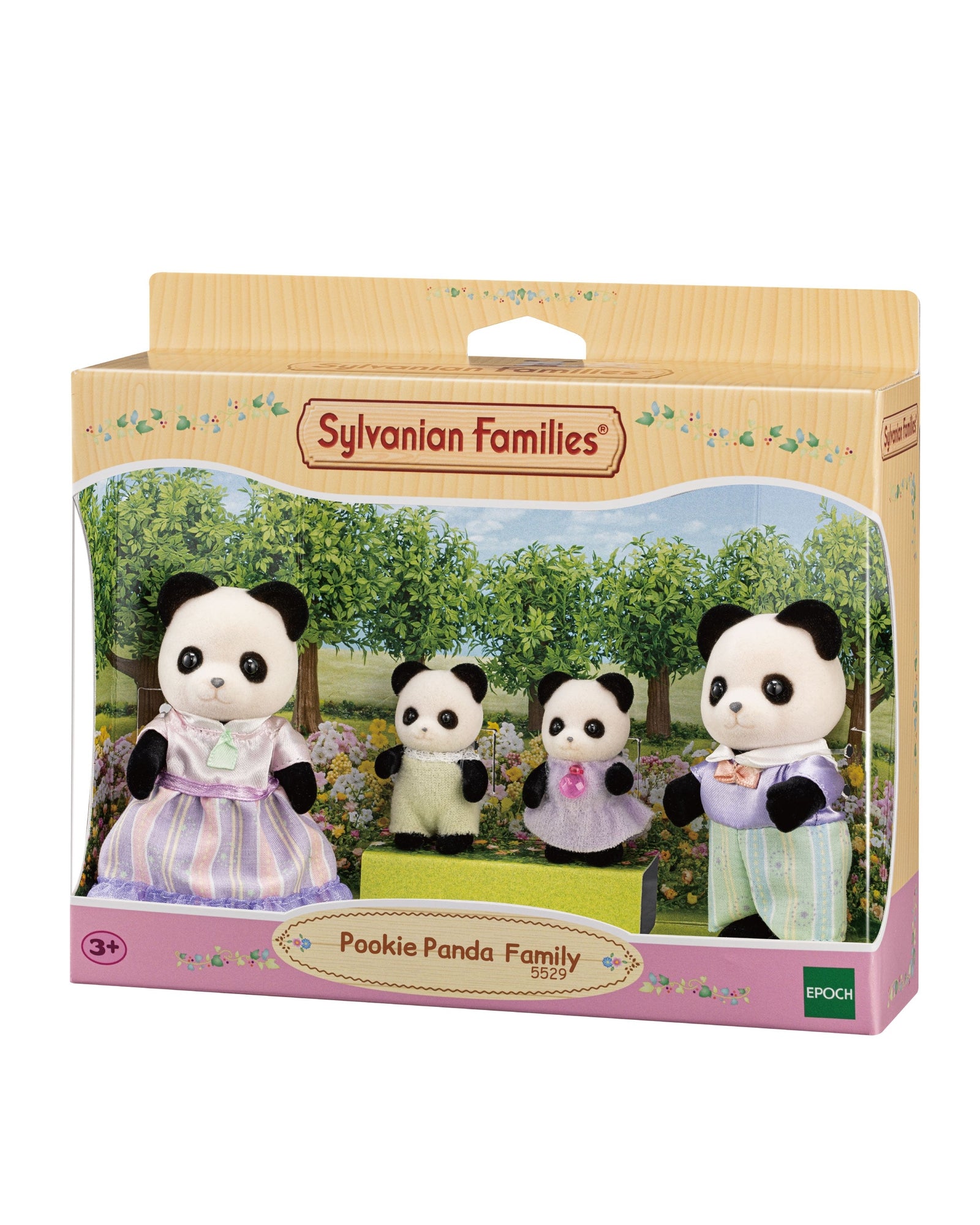 Sylvanian Families Pookie Panda Family