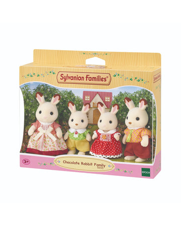 Sylvanian Families Chocolate Rabbit Family