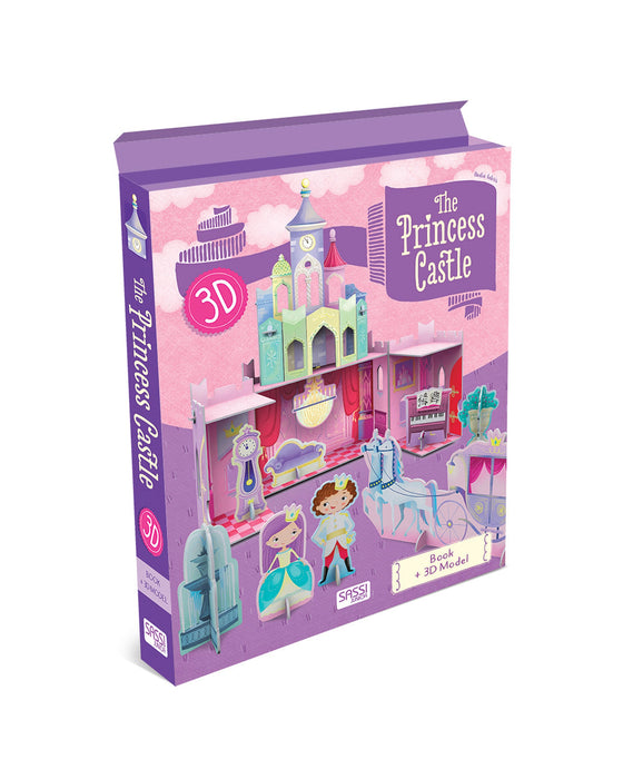 Sassi Jr 3D Princess Castle And Book