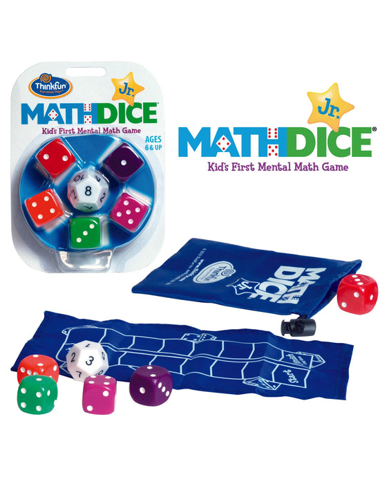 ThinkFun Math Dice Jr Game