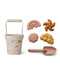 Freeplay Kids Silicone Beach Bucket Set Beige